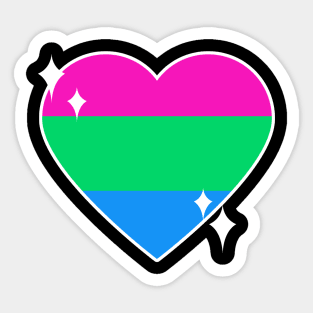 Kawaii Pride Collection - Polysexual Sticker